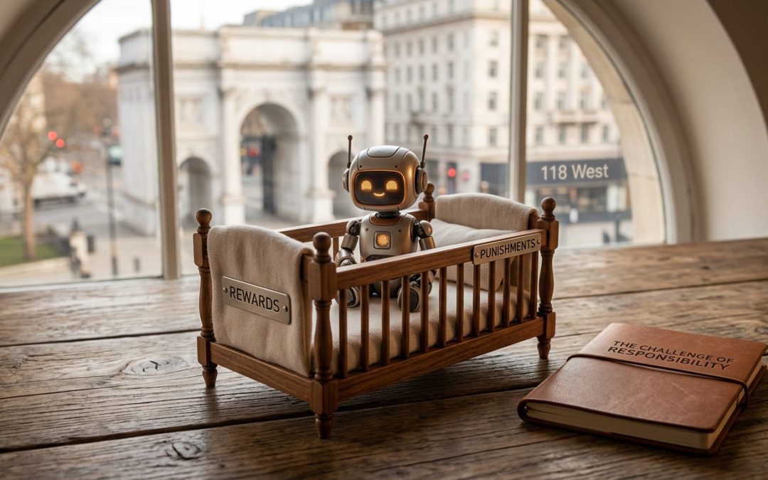 B-Bot In It's Crib
